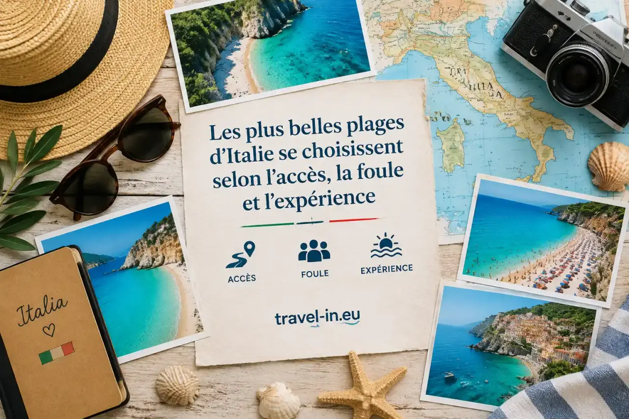 Les plus belles plages d’Italie se choisissent selon l’accès, la foule et l’expérience