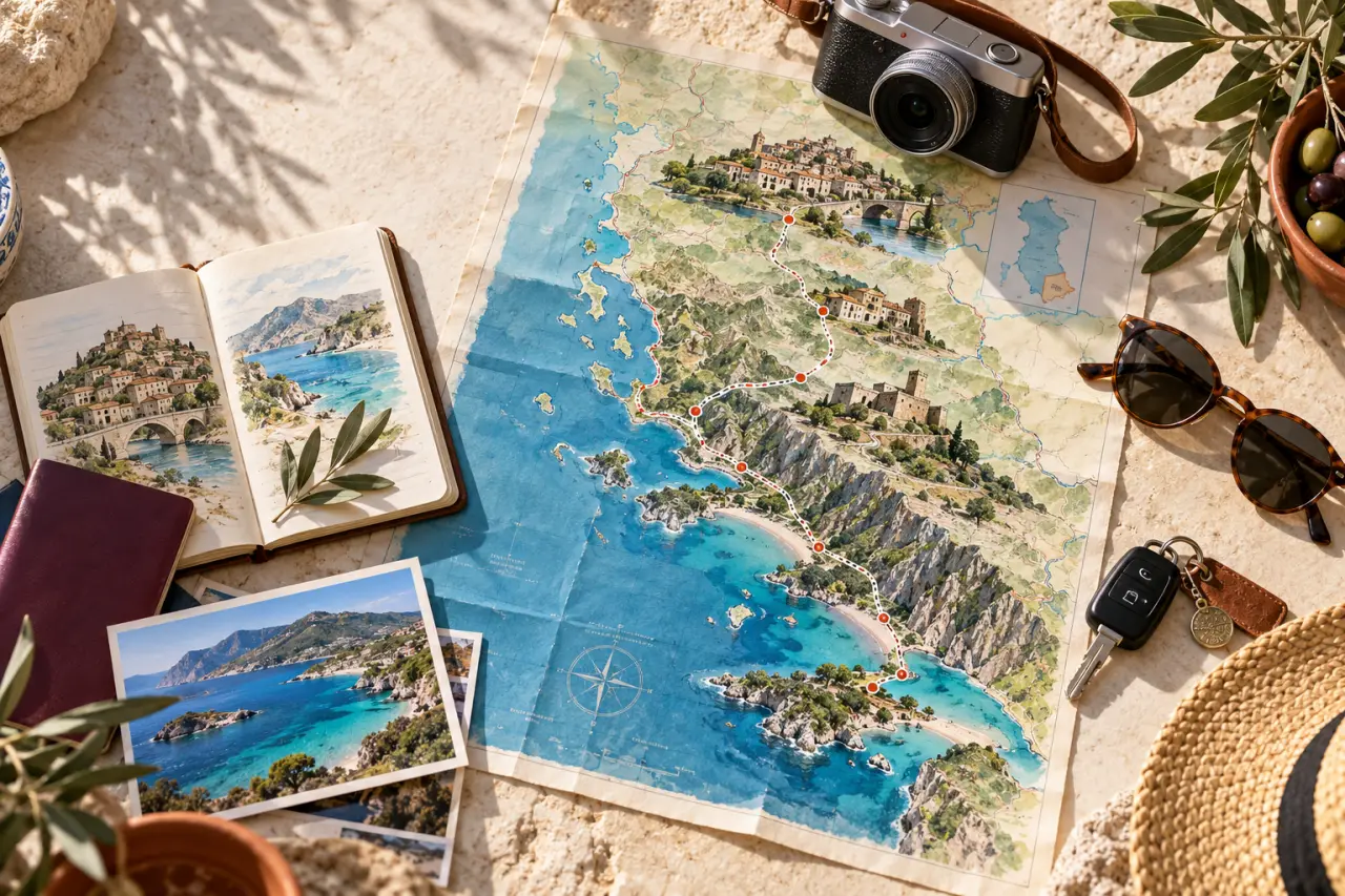 Road trip en Albanie en 1 semaine : le sud sans courir, de Berat à la Riviera
