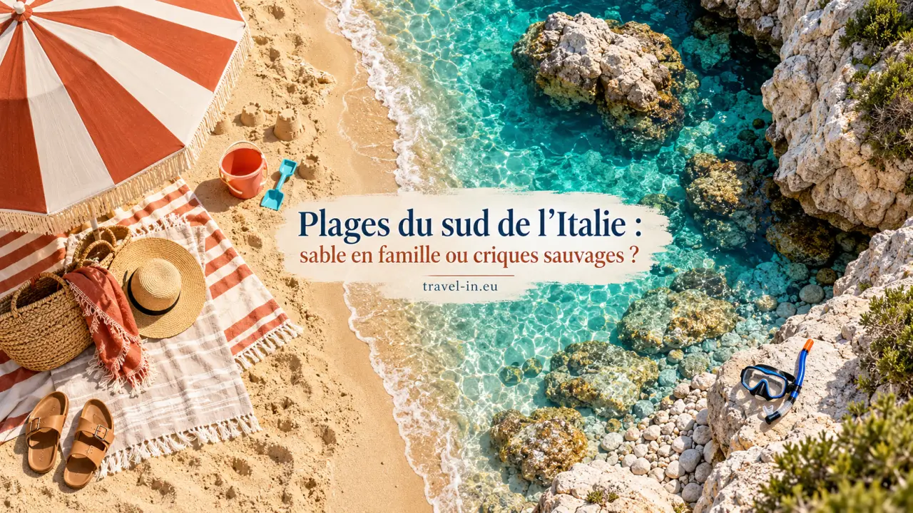 Plages du sud de l’Italie : sable en famille ou criques sauvages ?