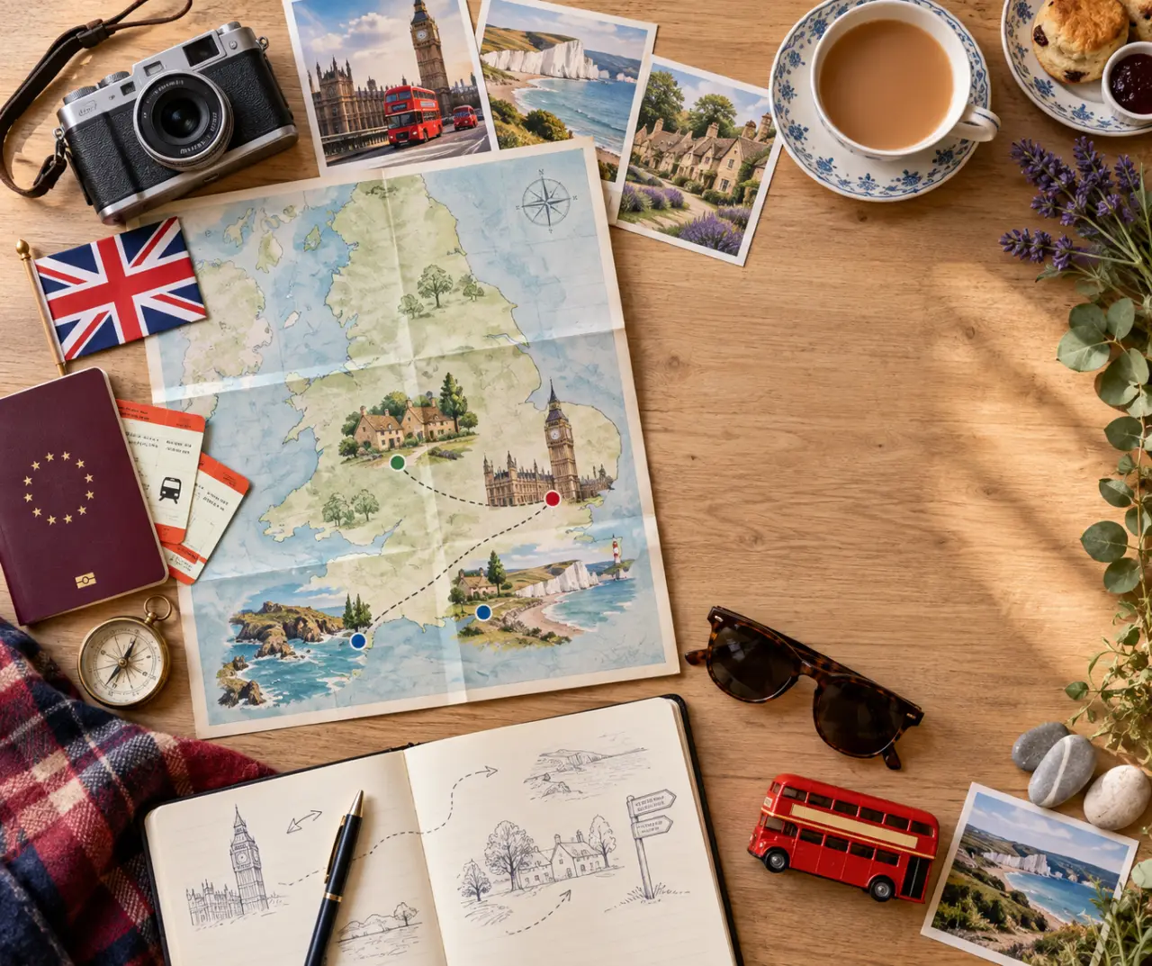 Un week-end en Angleterre en 2 ou 3 jours : Londres, côte ou campagne
