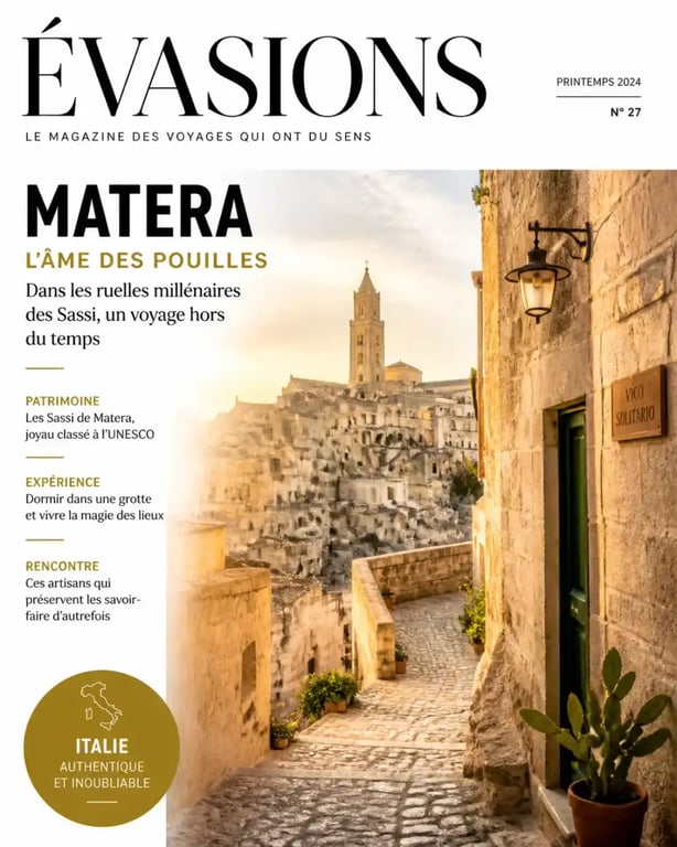 Itinéraire Sud authentique pour visiter l'Italie en 15 jours à Matera